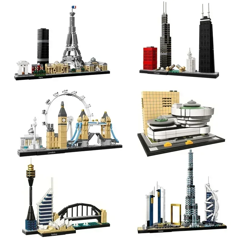 Thirteen Sets of City Models 2 - Lego Set Technic review and price