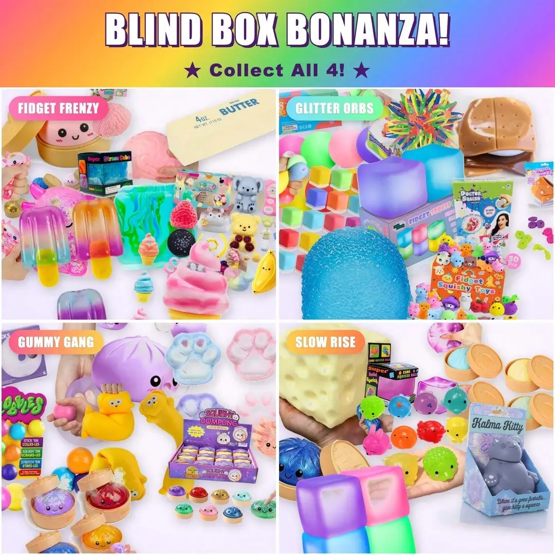 100styles Squishy Squeeze Fidg - Mystery Box Blind Bag review and price