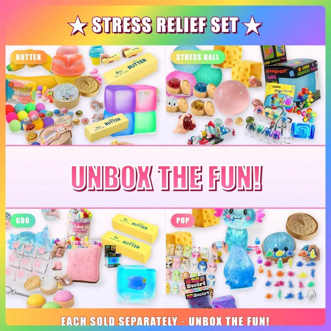 100styles Squishy Squeeze Fidg - Mystery Box Blind Bag review and price