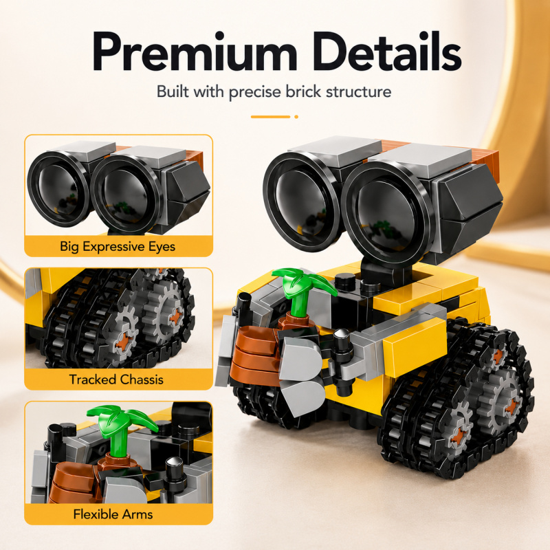 Mini Robot Building Blocks Set - Lego Set Technic review and price