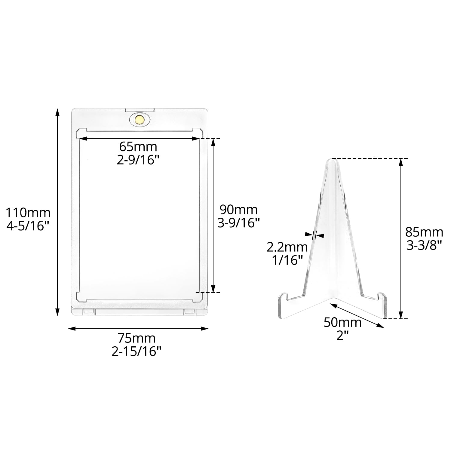 35PT Magnetic Card Holder Disp - Card Penny Sleeve review and price