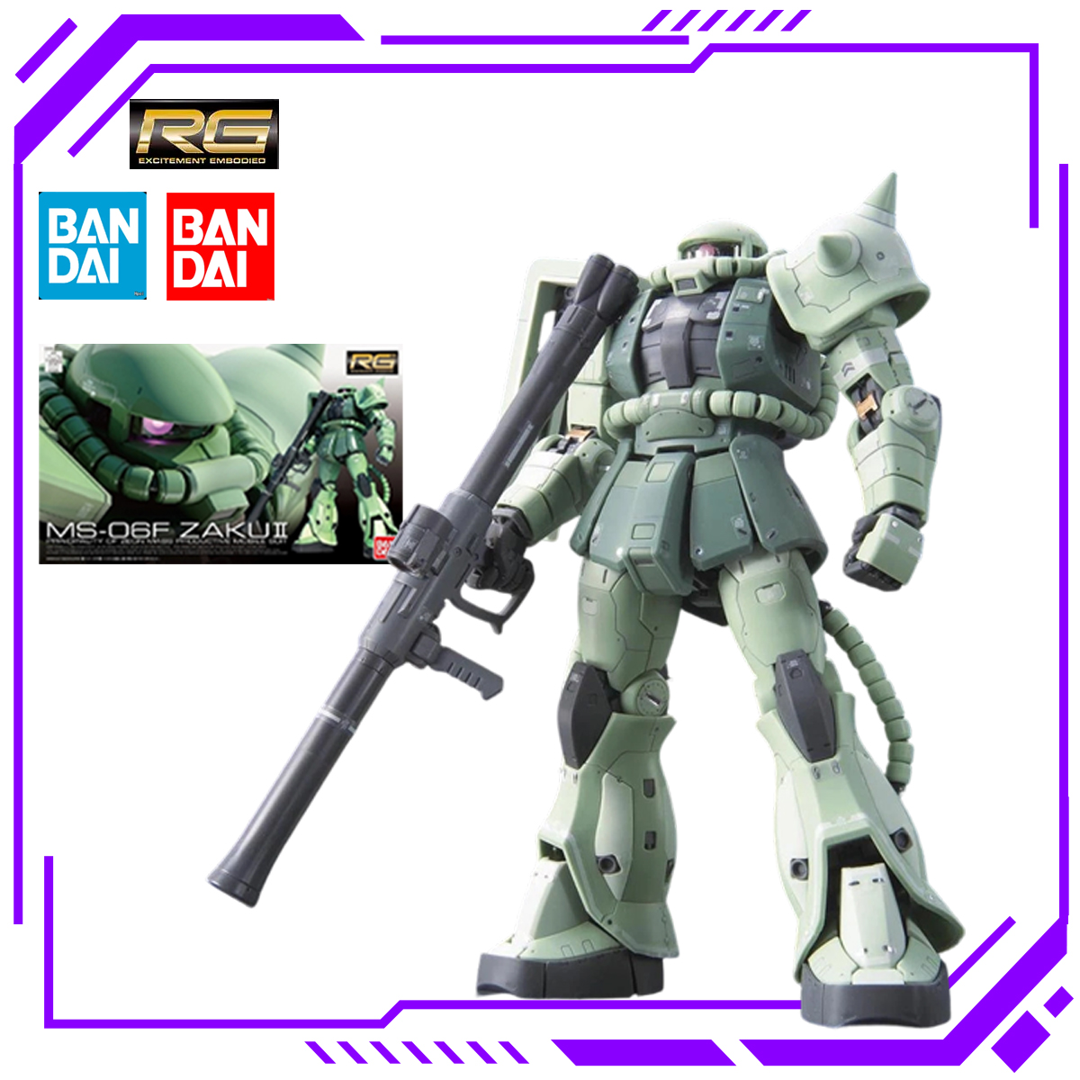 In Stock  Bandai RG 1/144 RX-7 - Bandai Model Gundam Rg review and price