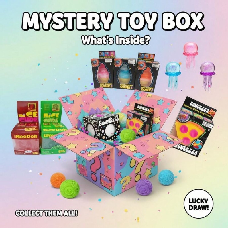 2026 Hot Cute Cube & Ocean Squ - Mystery Box Blind Bag review and price