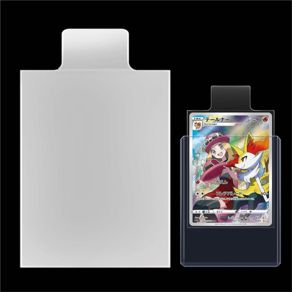 100-500Pcs Transparent Raised  - Card Penny Sleeve review and price