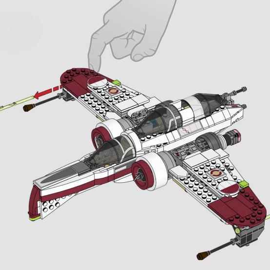 Space Combat Aircraft Model Bu - Lego Set Technic review and price