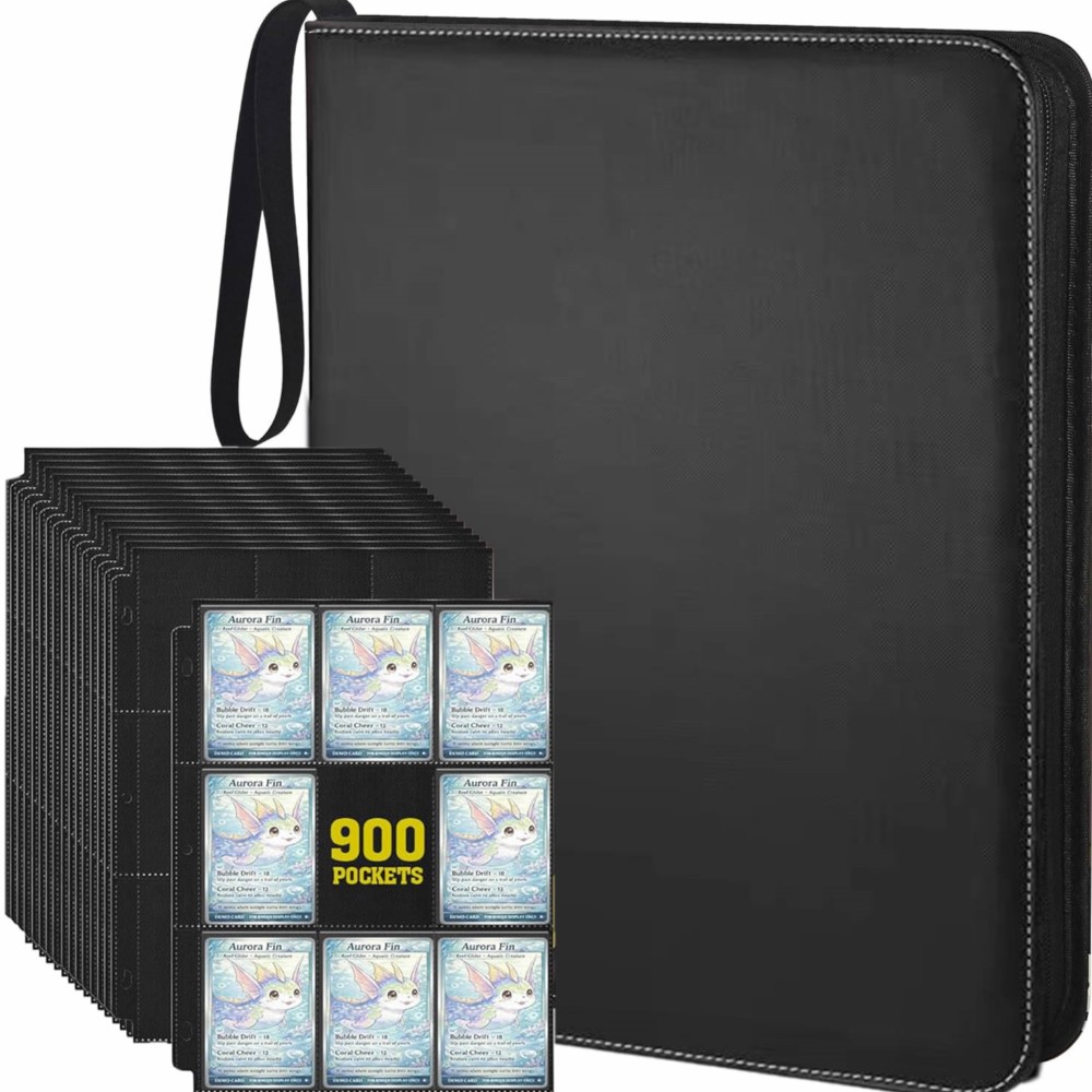 900 Pockets Card Binder Album  - Trading Card Binder review and price