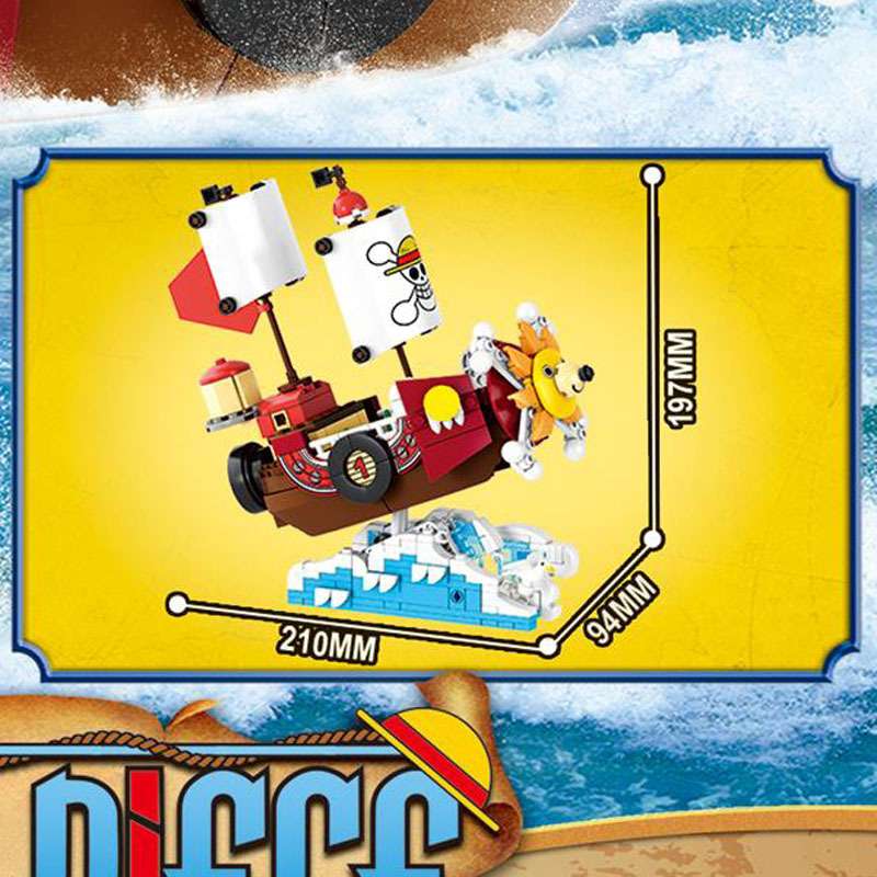 In Stock One Piece Pirate Ship - Lego Set Technic review and price